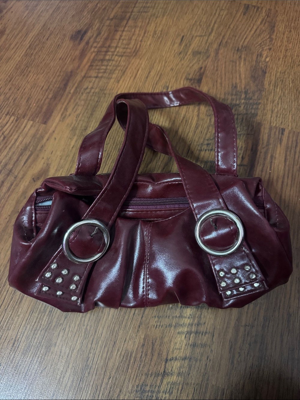 Women's Burgundy Shoulder Bag 38.M